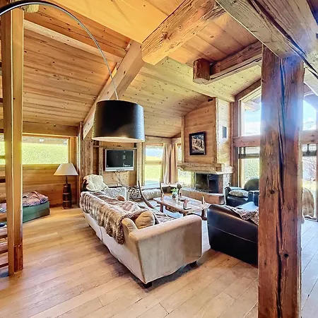 5 Pres De Megeve Avec Vue Mont Blanc - Fr-1-560-148 Demi-Quartier