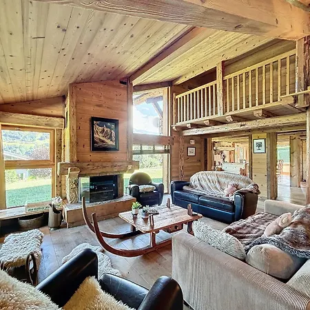 Chalet 5 Pres De Megeve Avec Vue Mont Blanc - Fr-1-560-148 *